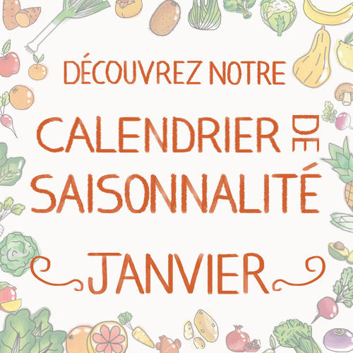 Fruits & légumes : le calendrier de saisonnalité de Janvier, selon Biocoop Fruits & légumes : le calendrier de saisonnalité de Janvier, selon Biocoop