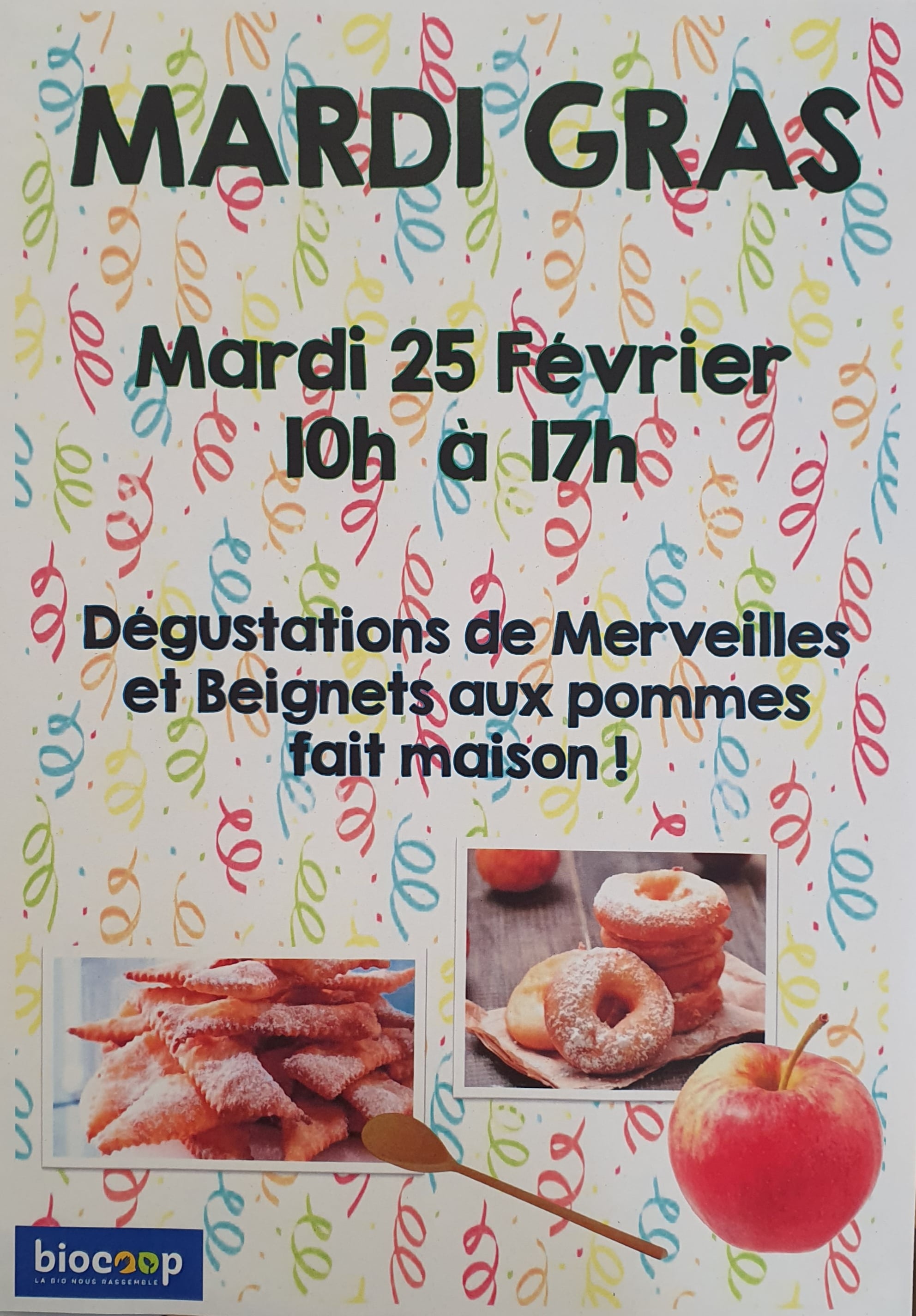 Venez fêter MARDI GRAS mardi 25 février