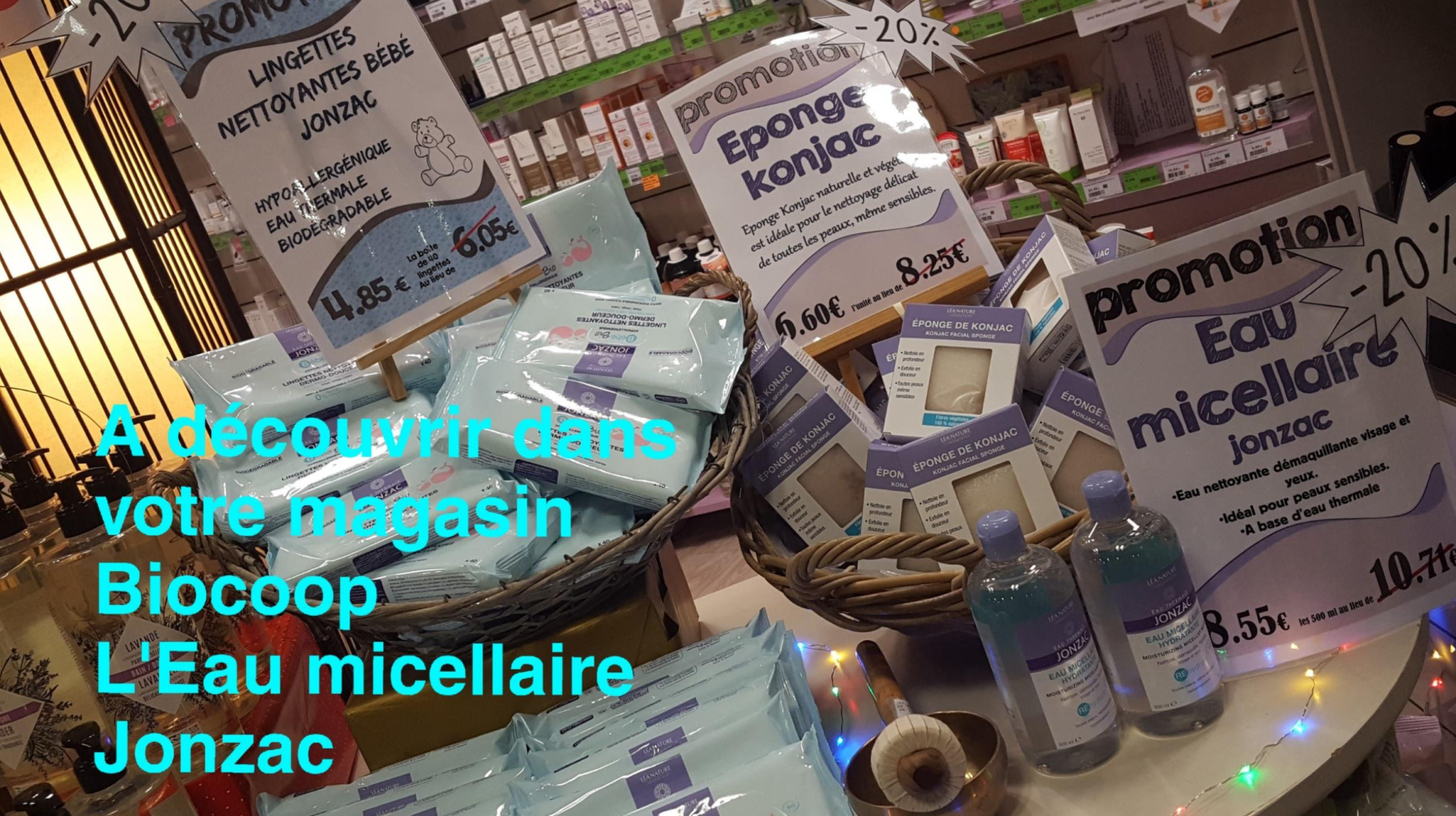 Promotion Rayon Cosmétique - Eau Micellaire de Jonzac