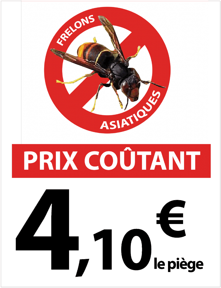 PIEGES A FRELONS EN VENTE A 4,10 € (PRIX COUTANT) DANS VOS BIOCOOP. PIEGES A FRELONS EN VENTE A 4,10 € (PRIX COUTANT) DANS VOS BIOCOOP.